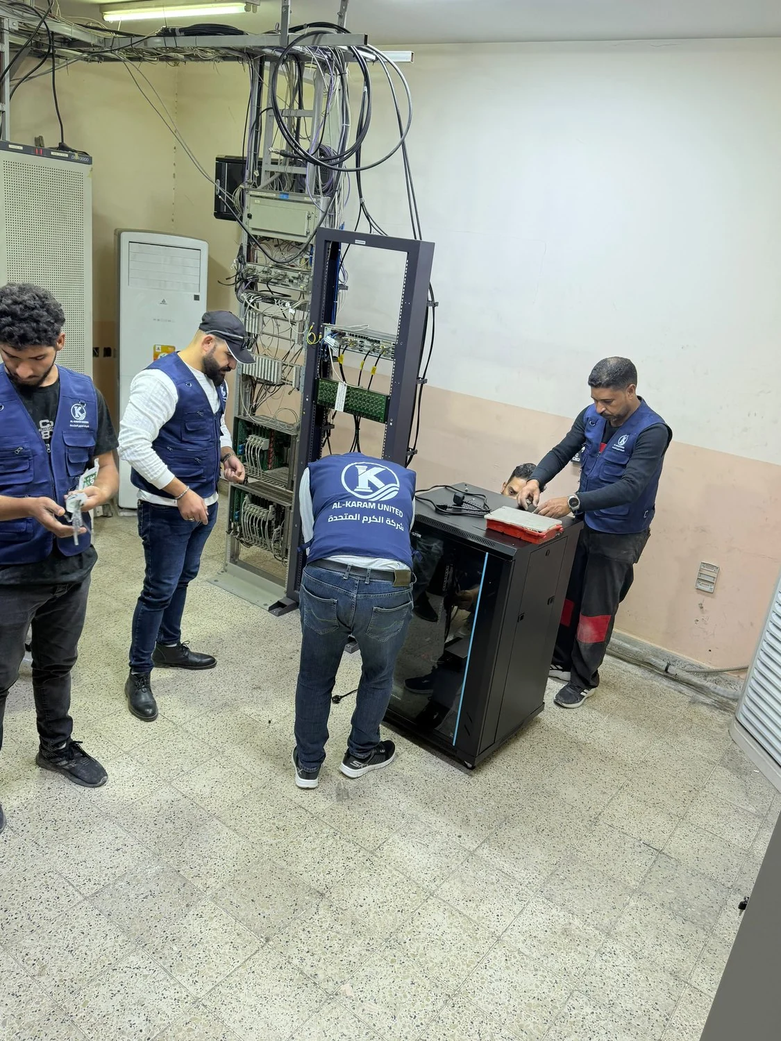 UHF equipment room